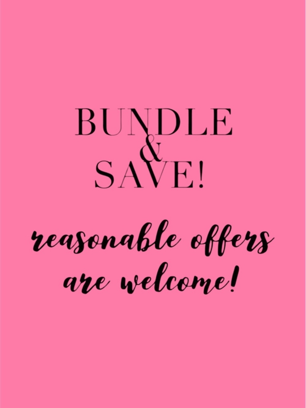 🩷MAKE AN OFFER🩷